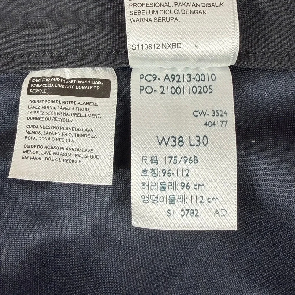 Levi's 511 Slim Fit Pants Mens 38x30 Black Engineered For Movement‎ A9213-0010